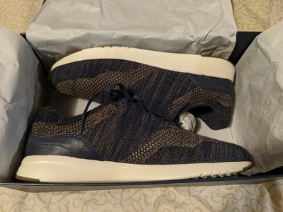 cole haan grandmøtion navy stitchlite lace ups