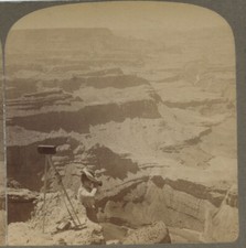 PANORAMIC CAMERA IN VIEW, GRAND CANYON - VINT STEREOVIEW