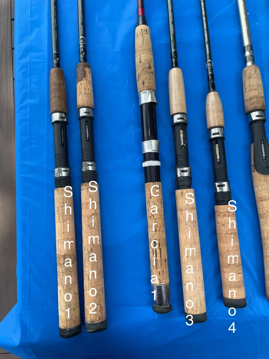 Fishing poles for sale (Shimano and more)! All in excellent condition!