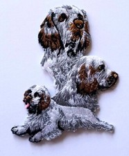 A Clumber Spaniel Dog Heat Applied Embroidered Badge