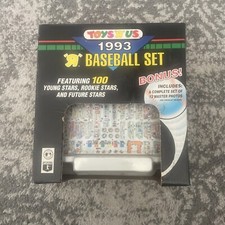 Toys 'R' Us Topps Baseball 1993 Set 100 Cards & 12 Master Photos IN BOX