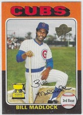 BILL MADLOCK CHICAGO CUBS 2003 TOPPS FAN FAVORITES BASEBALL CARD