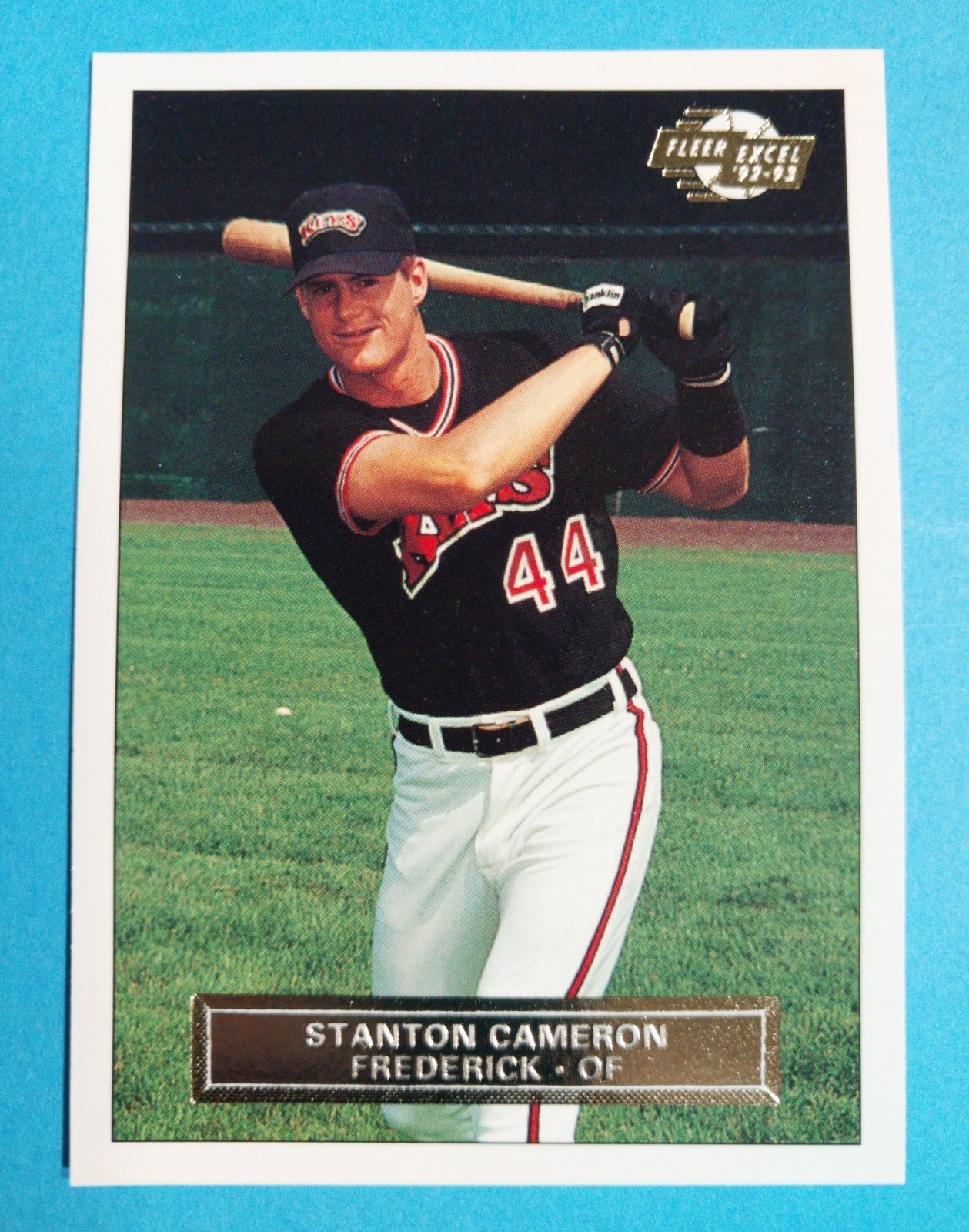Stanton Cameron RC 1992-93 Fleer Excel Minor Leagues #123 Frederick Keys/Orioles