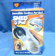 Shed Pal Cordless Pet Vac As Seen On TV For Cats & Dogs Brand New