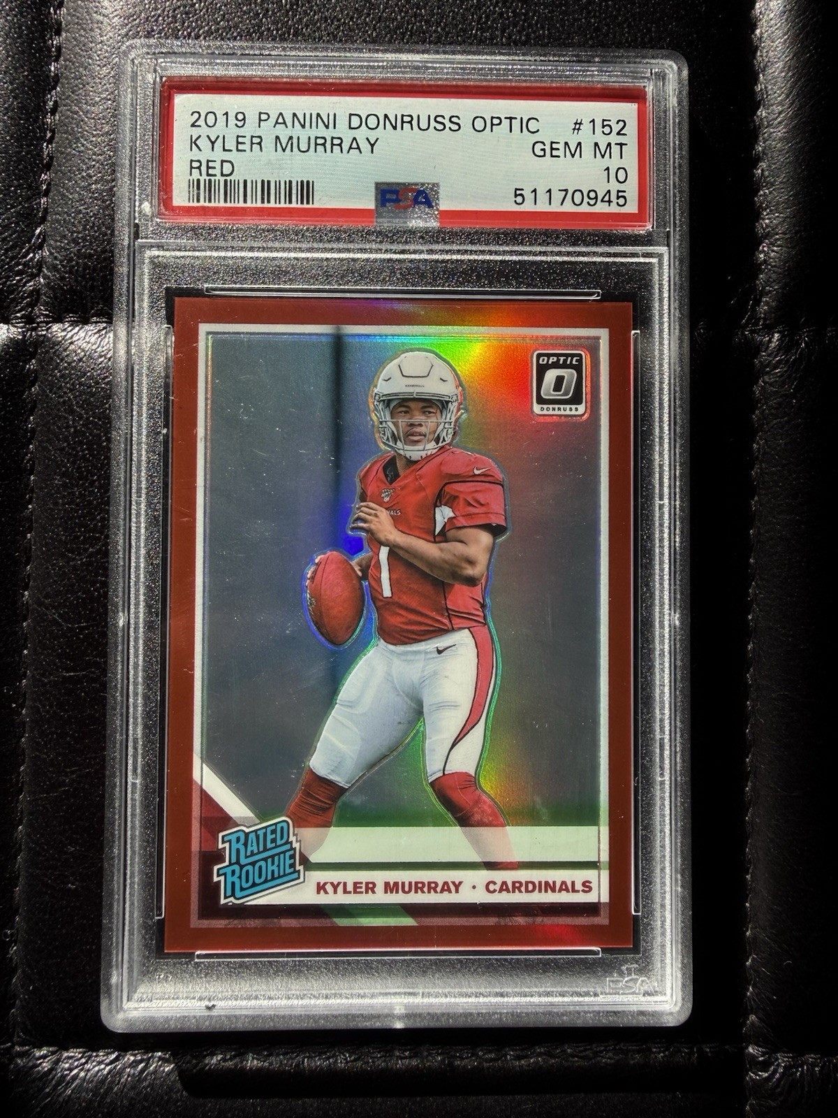 Kyler Murray Panini Donruss Optic #152 Red