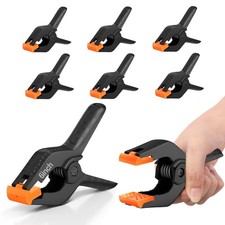 6 Pack Heavy Duty Muslin Spring Clamps 6 Inch Photo Booth Backdrop Clips