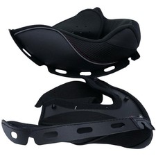 LS2 Stream II Helmet Cheek Pads Black Washabl...