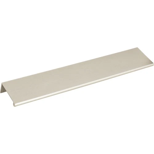 Atlas A863-BN Tab Edge Pull 8 13/16 Inch (c-c) - Brushed Nickel - Picture 1 of 2