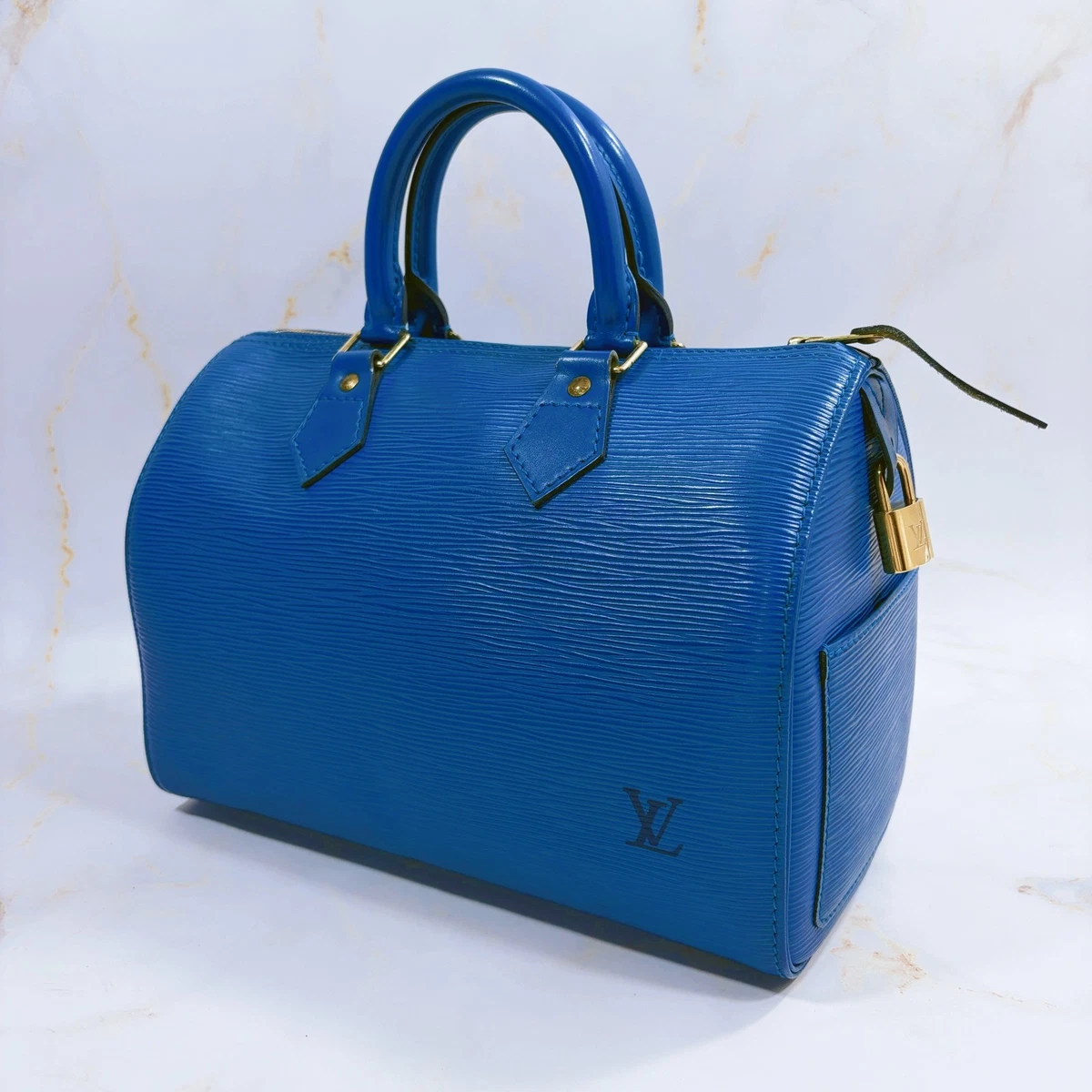 Louis Vuitton Speedy Blue Bags & Handbags for Women for sale - eBay