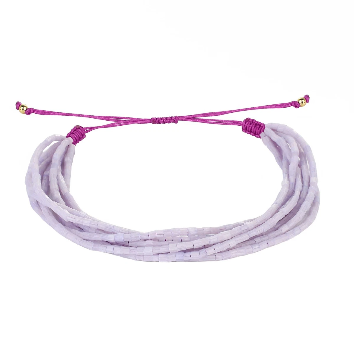 KELITCH Bracciale amicizia donna perline braccialetti a filo gioielli fatti a mano Boho Charm