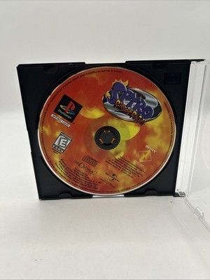 Spyro the Dragon 2 Riptos Rage Complete Black Label FOIL Manual Playstation 1