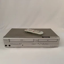 Funai SV2000 WV20V6 VCR/DVD Recorder Combo w/ Remote TESTED DVD Great VHS Hangs