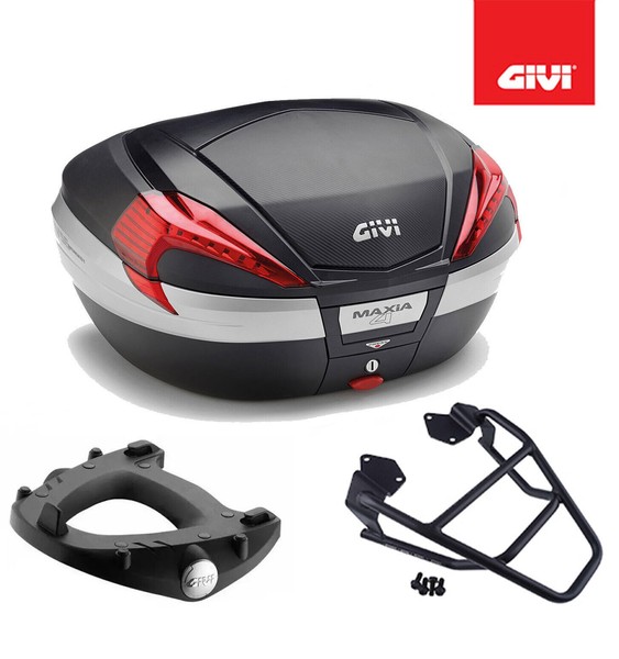 Givi Koffer Set Schwarz V56NN + Platte KTM 1290 Super Adventure S 2017-image