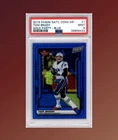 2019 National VIP Tom Brady Jersey # 12/15 PSA 9