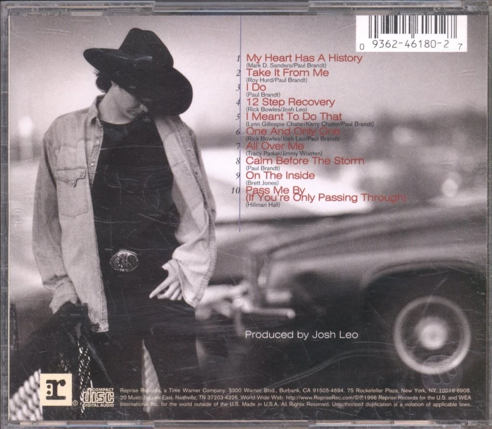 Paul Brandt Calm Before the Storm CD Germany Reprise 1996 CD. Has promo stamp on - Bild 2 von 3