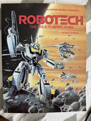 Robotech The Role-Playing Game Book One Macross Palladium Books 9th Printing 199