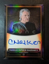 SP Christopher Walken AUTO 💥 2025 Topps Chrome Dune Padishah Emperor Shaddam IV