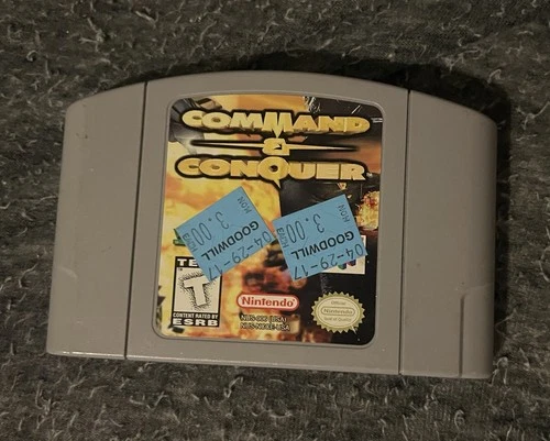 Command and Conquer (Nintendo 64 N64, 1999)