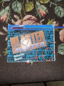 Blaster Master Nintendo NES NTSC-U/C cartuccia gioco manuale incluso