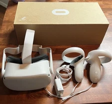 Meta Quest 2 Oculus -VR Headset- 128GB VR - excellent Shape **Tested Works**