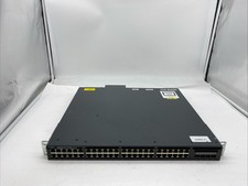 Cisco Catalyst WS-C3650-48FS-L V04 48-Port PoE 4x1G Ethernet Switch J728
