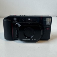 Minolta Freedom Dual AF 35mm Vintage Point Shoot Film Camera VINTAGE