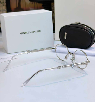 Gentle Monster Pocket Collection Pico 02 Oval sunglasses Silver