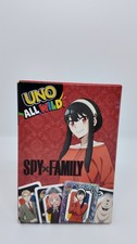 McDonald's Malaysia Exclusive UNO All Wild Spy  Family - Yor Forger Edition