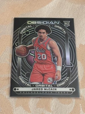 2024-25 Panini Obsidian Jared McCain Orbital RC /125 #11 - 76ers/OKC Thunder