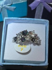 Gorgeous Lab Created Alexandrite & Diamond Cu...