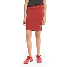 PUMA NWT Women's Classic Activewear Skirt Red Burgundy Size S