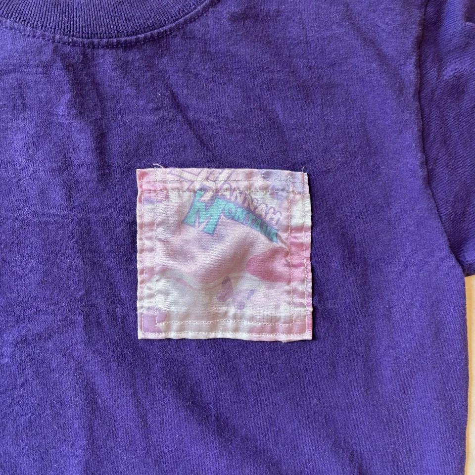 Camiseta Hannah Montana Niñas 10/12 Púrpura Recortada Bolsillo De Colección  Foto 2 de 4