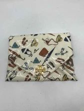 Tory Burch Ivory Envelope Clutch