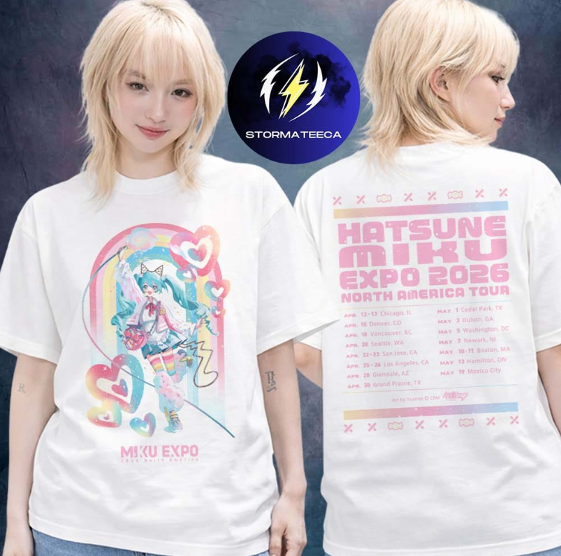 Miku Expo 2026 Merch Usa & Canada North American Tour Cotton Candy
