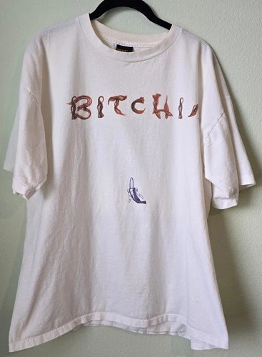 Tori Amos - Vintage T-Shirt - "Bitchin" - Brockum - Siz 1990s vintage concert t-shirt, vintage, size XL, single stitch, B+ condition