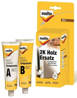 Molto 2K Holz Ersatz 150g Ausbessern und Ersetzen