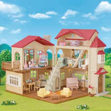 Sylvanian Families Calico Critters Deluxe Living Room Furniture Set Epoch Toy