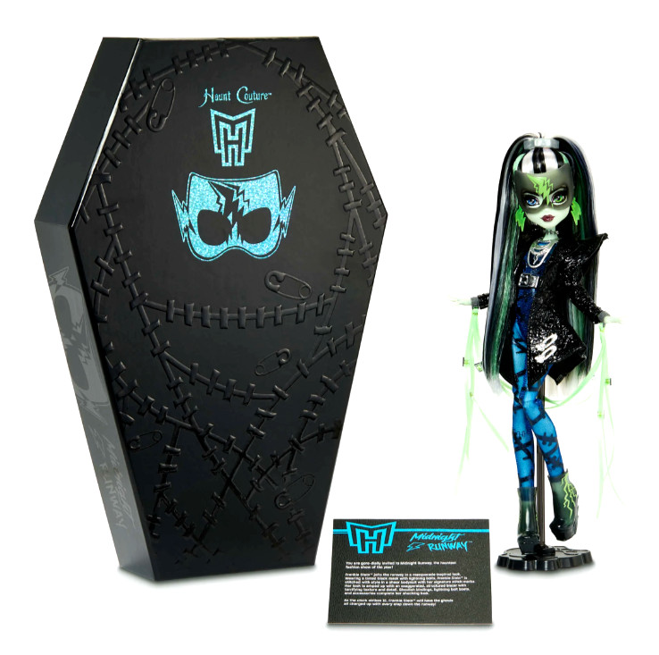Muñeca Frankie Stein Mattel Creation Monster High Haunt Couture Midnight Runway