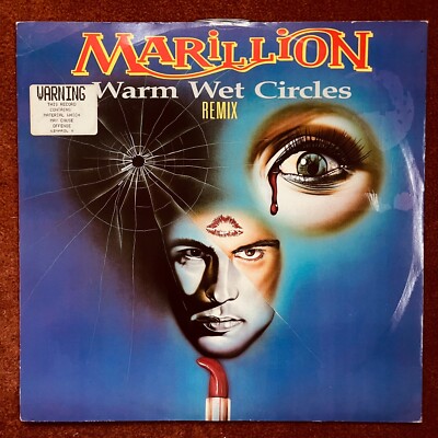 Marillion Warm Wet Circles (Remix) 12'' Vinyl Single 1987 EMI Records 12 MARIL 8