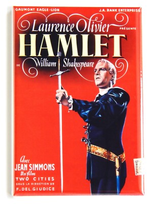 Hamlet (1948) FRIDGE MAGNET movie poster