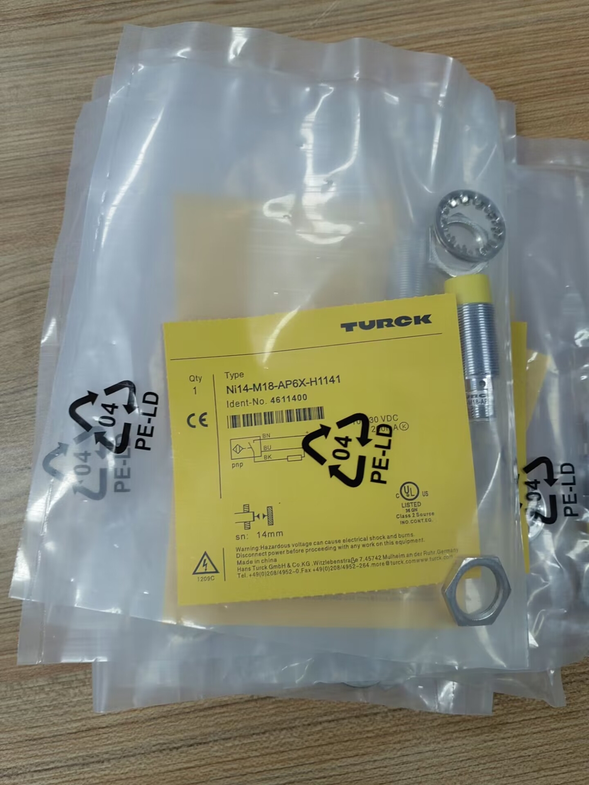 ONE Brand NEW TURCK NI14-M18-AP6X-H1141 Quality assurance -NI14M18AP6XH1141