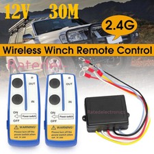Wireless Winch Remote Control Key Receiver Switch Kit For Jeep Truck Atv 12v Us Wireless Winch Remote Control Key Receiver Switch Kit For Jeep Truck Atv 12v Us