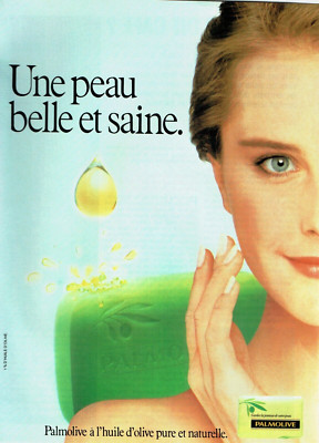 Werbung Advertising 1122 1984 Seife Palmolive schöne & gesunde Haut