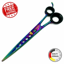NEW ZEEPK GERMAN 8" TITANIUM HAIR CUTTING HAIR STYLING SHEAR SCISSOR FOR BARBERS