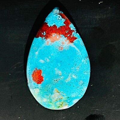 Blue Gem Silica Chrysocolla Cab