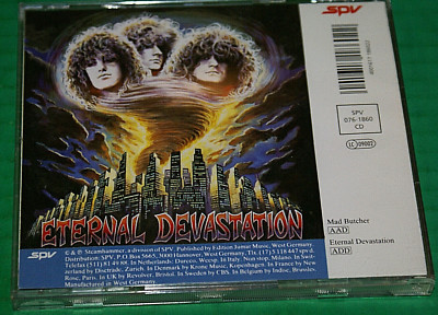 Destruction Mad Butcher Eternal Devastation CD Split 1988 German 