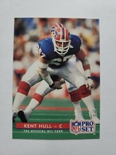 KENT HULL 1992 PRO SET FOOTBALL CARD # 95 E6063