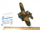 Marx Looping Rollover USAF Airplane Tin Litho Wind Up Toy Plane Nice & Works!