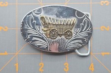Belt Buckle , Chuck Wagon , Covered Wagon