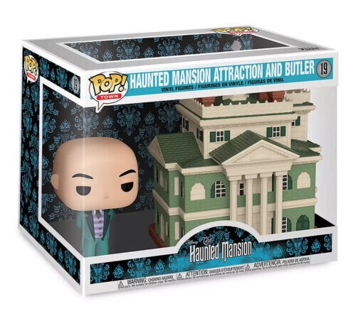 アメコミ Funko Pop! Town Haunted Mansion 19 Funko Pop! Towns: Disney Parks - Haunted Mansion with Butler #19